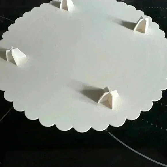 COPY - Wilton vintage acrylique cake stand  10 inches - Picture 4 of 5